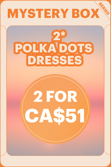 ZAPAKA MYSTERY BOX of 2Pc Polka Dots Dresses
